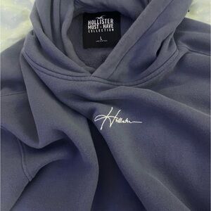 LARGE HOLLISTER MUST HAVE COLLECTION HOODIE